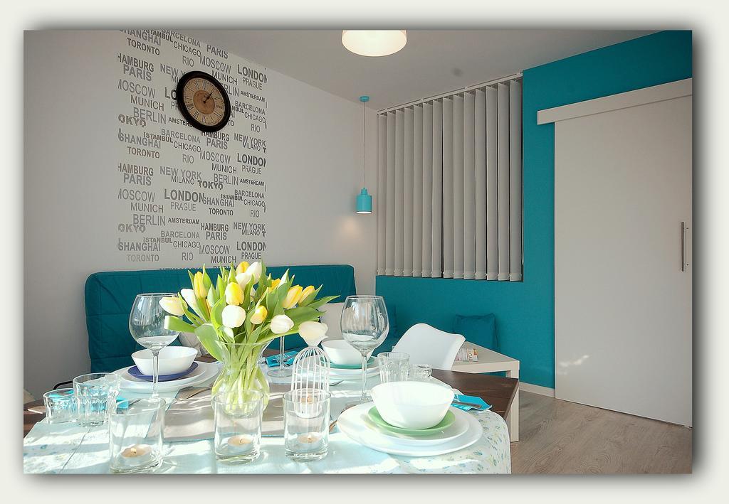 Apartament Unezko Gdansk Bagian luar foto